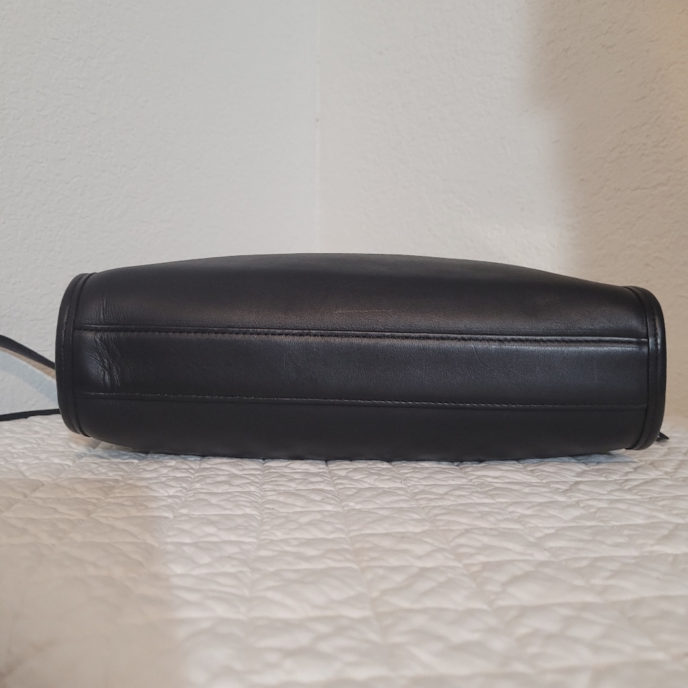 Vintage Y2K Coach 9944 Taylor Zip  Shoulder/Crossbody Handbag Black Made in USA - Picture 7 of 15